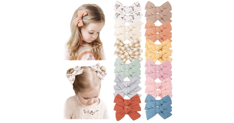 Review: 24 PCS Baby Girls Hair Clips Set