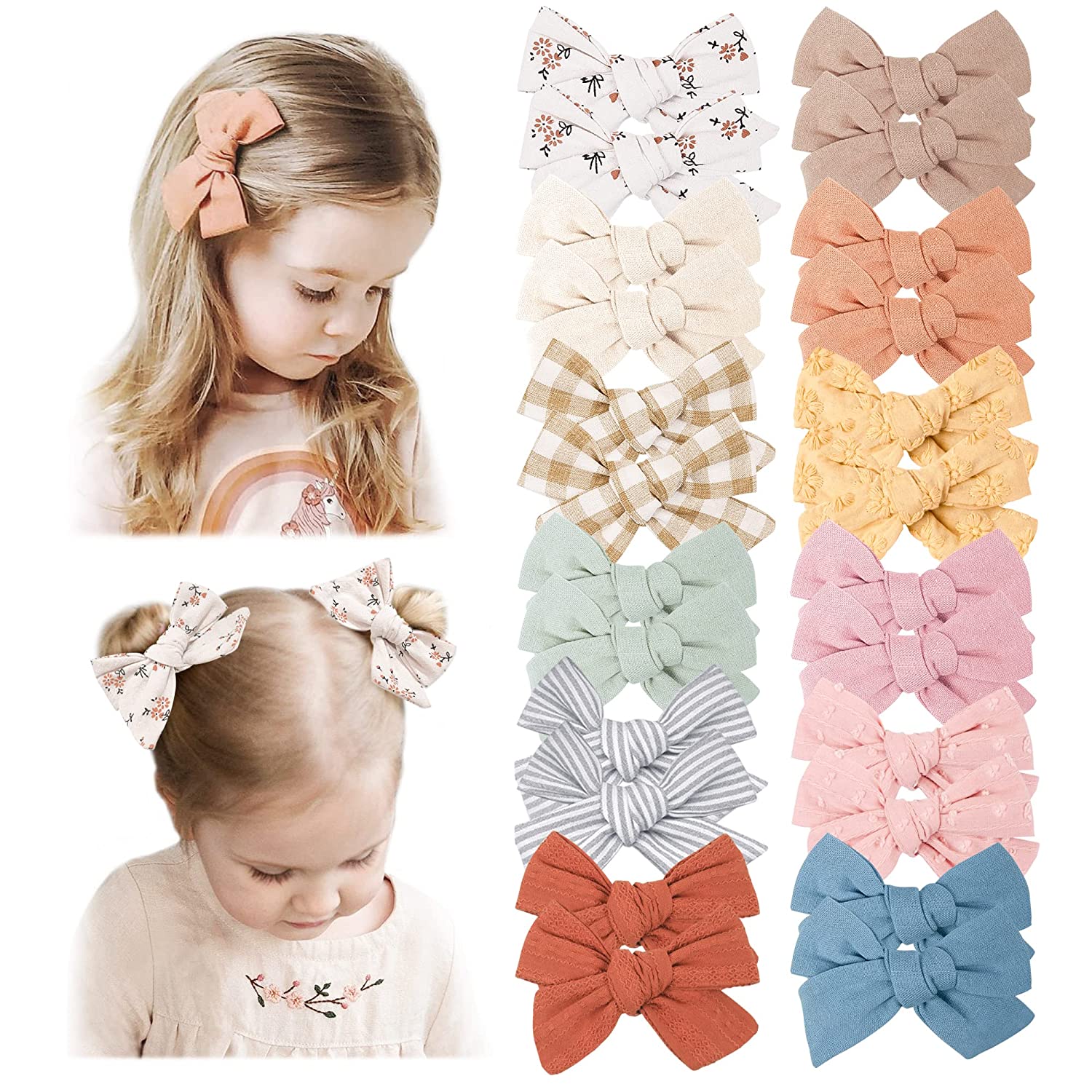 Review: 24 PCS Baby Girls Hair Clips Set