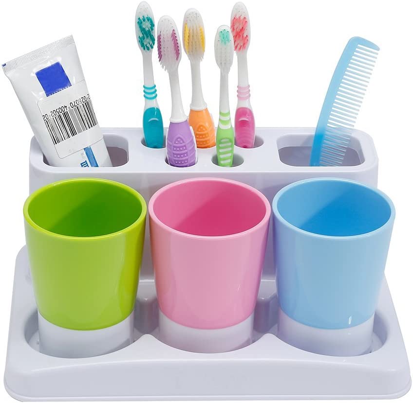 Eslite Toothbrush Toothpaste Holder Stand Review: Organize Your Bathroom with Style