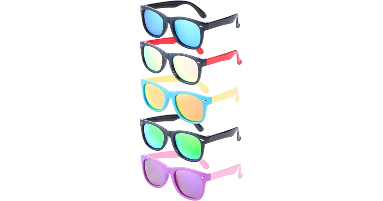 Azuza 5 Pack Kids Sunglasses Review: Unbreakable, Polarized, and UV-Protected